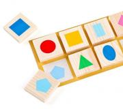 Изучаем геометрические фигуры: игры для детей дошкольного возраста Играем с рамкой-вкладышем